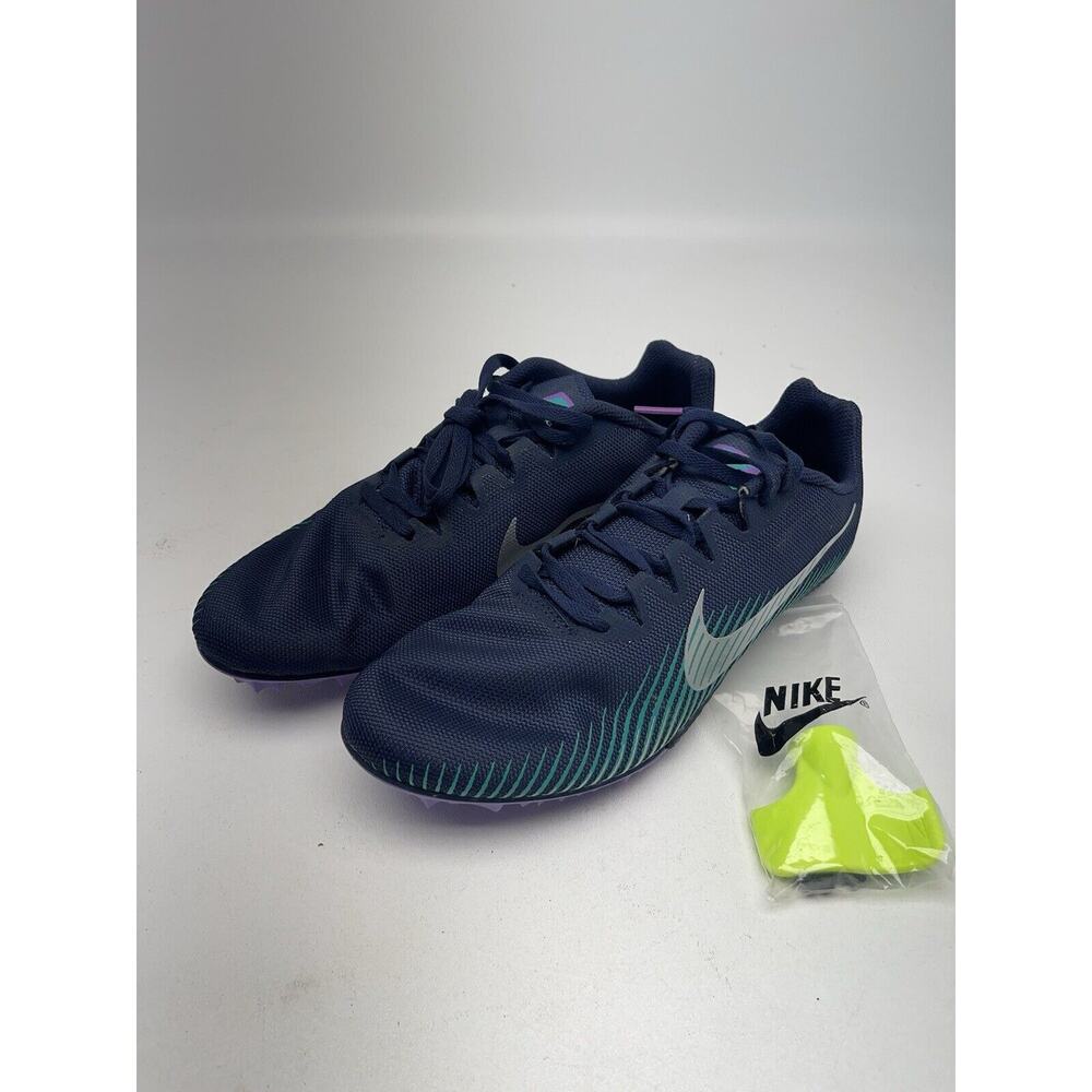New Nike Zoom Rival M 9 Versatile Track & Field Spikes Blue AH1020-406 Men’s 8